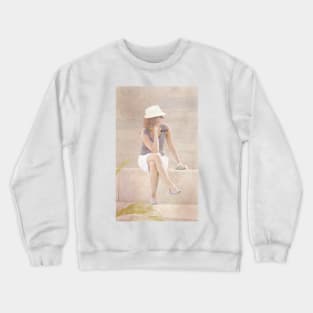 beautiful pose Crewneck Sweatshirt